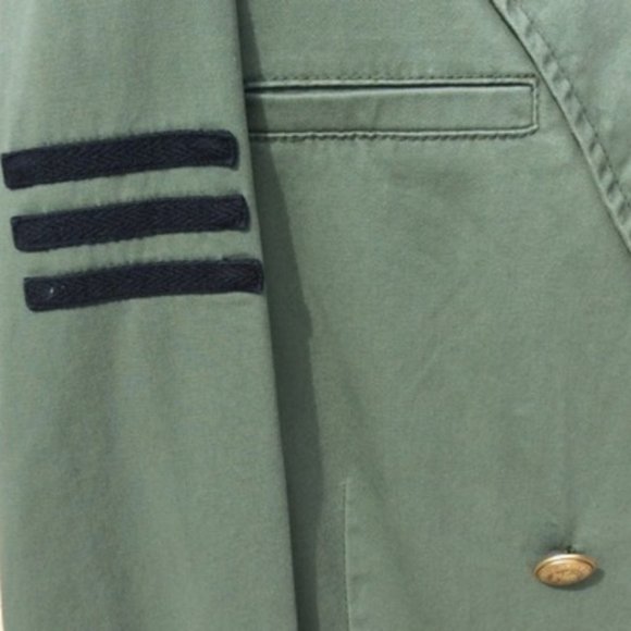 Sz XS Cabi Vintage 326 Green Sargent Military Patch Jacket - Picture 12 of 16
